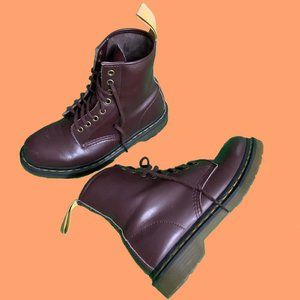 Burgundy Vegan Docs